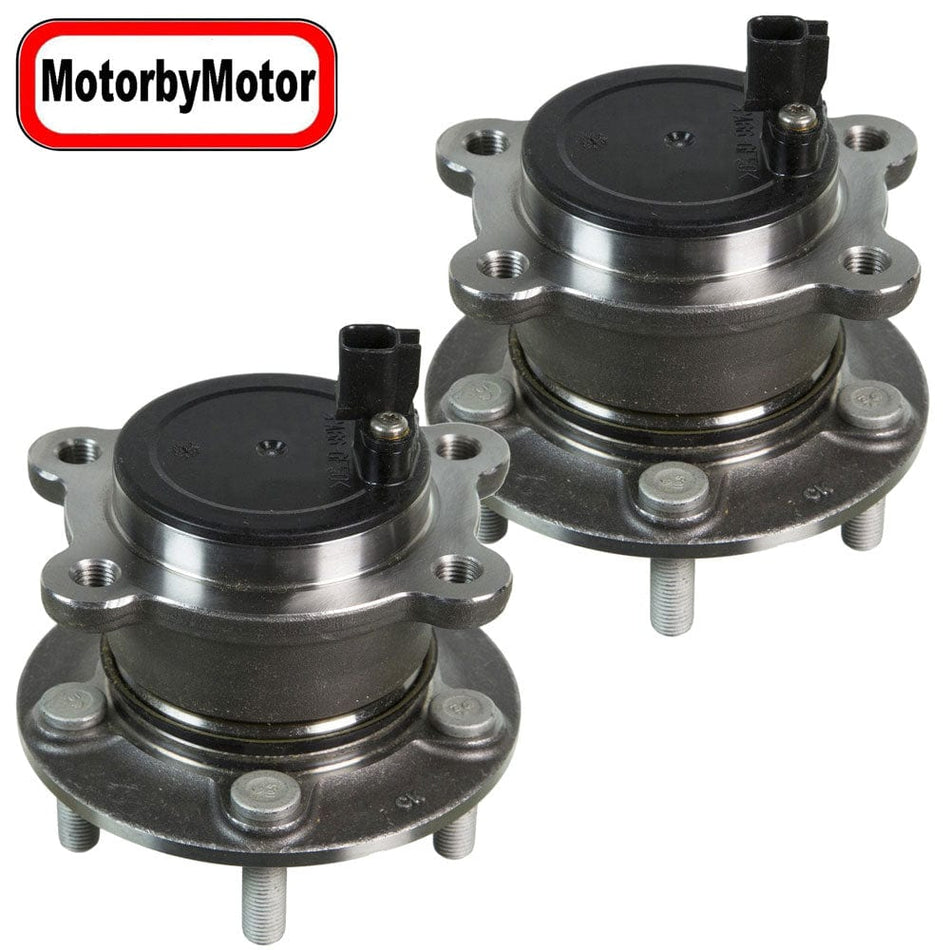 Rear Wheel Bearing Fit 2013-2018 Ford C-Max, 2013-2018 Ford Escape, 2015-2019 Lincoln MKC Wheel Hub w/5 Lugs FWD,512499 (2 PACK)