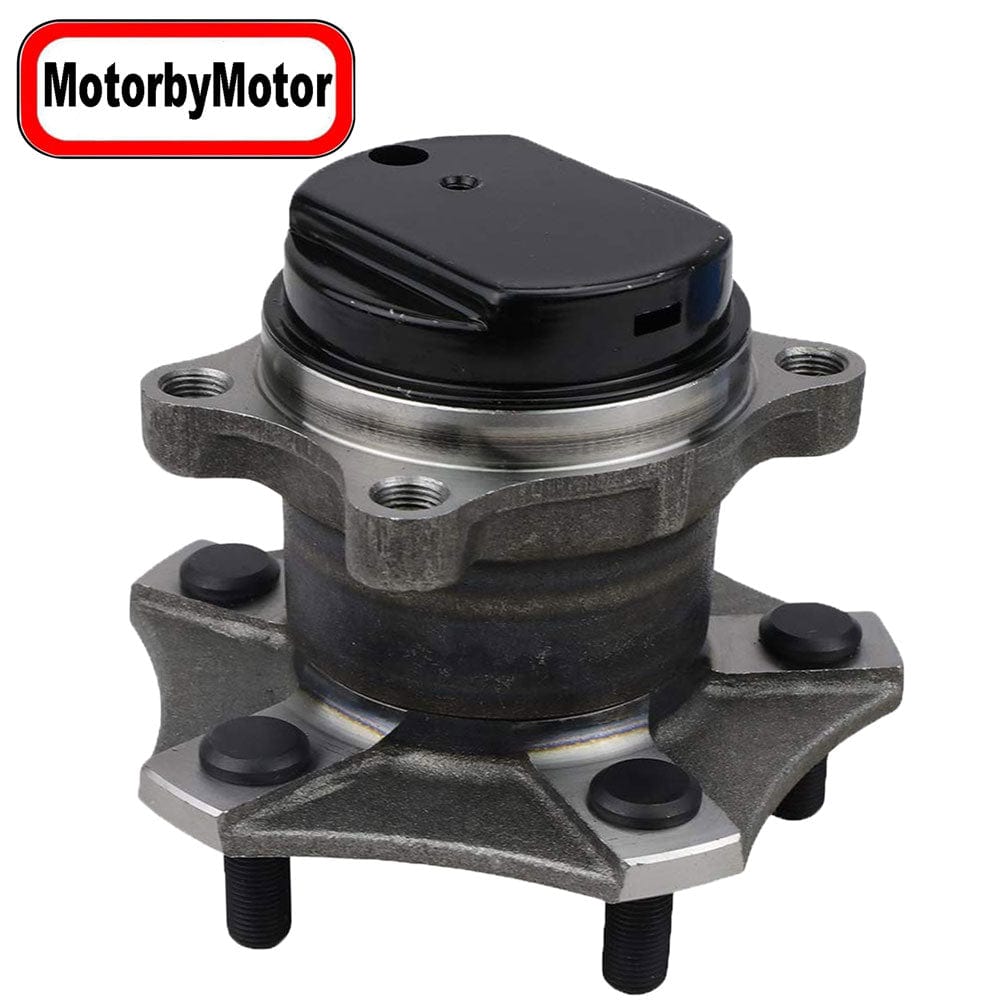 Rear Wheel Bearing Fit 2014 2015 Nissan Rogue Select, 2008-2012 Nissan Rogue Wheel Hub w/5 Lugs, FWD, 512398 (2 Pack)