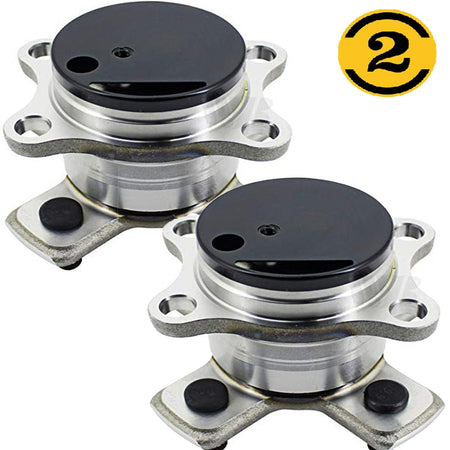 Rear Wheel Bearing Fit 2015-2019 Honda Fit Wheel Hub w/4 Lugs, 512559 (2 pack)