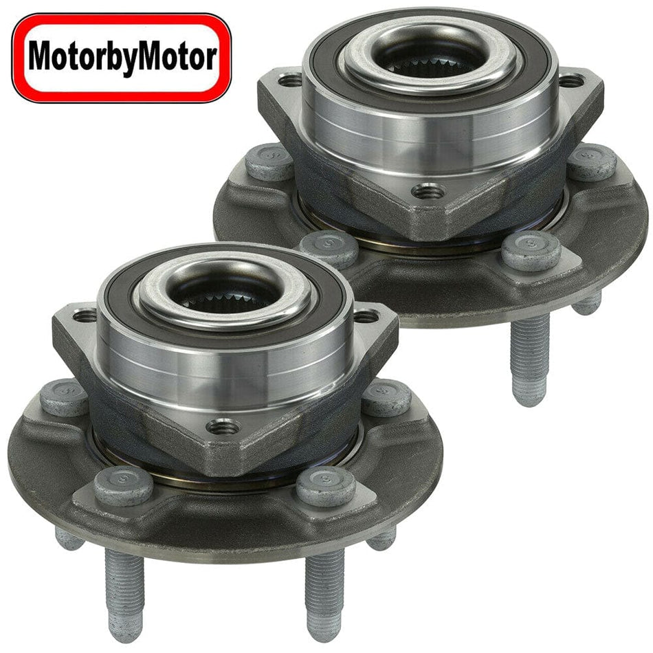Rear Wheel Bearing Fit Buick Envision 2019, Cadillac ATS CT6 CTS 2016-2019 Wheel Hub w/5 Lugs, 512579 (2 Pack)