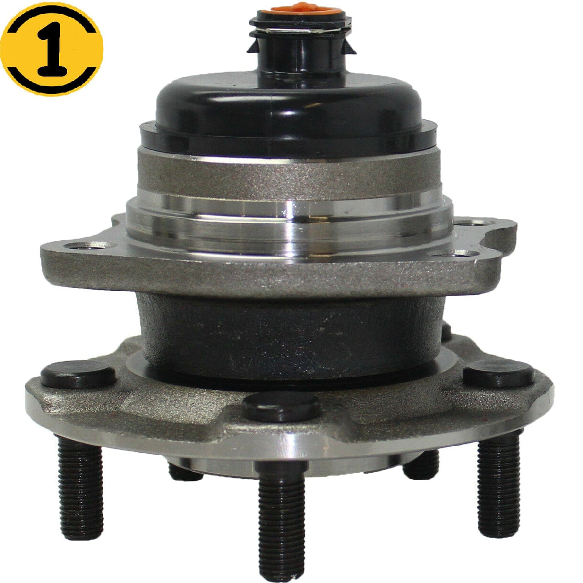 Rear Wheel Bearing Fit Chrysler Voyager, Chrysler Town & Country Dodge Grand Caravan Wheel Hub-5 Lugs w/ABS 2WD FWD-512169 (2 Pack)