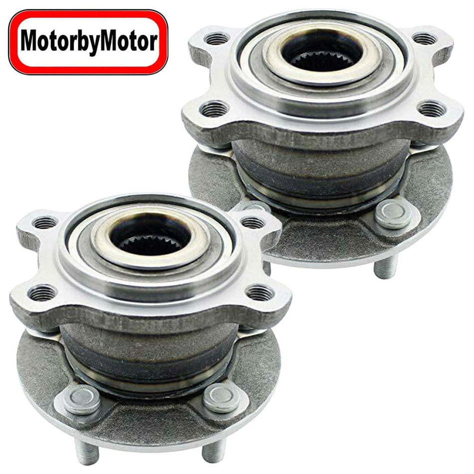 Rear Wheel Bearing Fit Ford Escape 2013-2018, Lincoln MKC 2015-2019  w/5 Lugs Wheel Hub AWD, 512500 (2 PACK)
