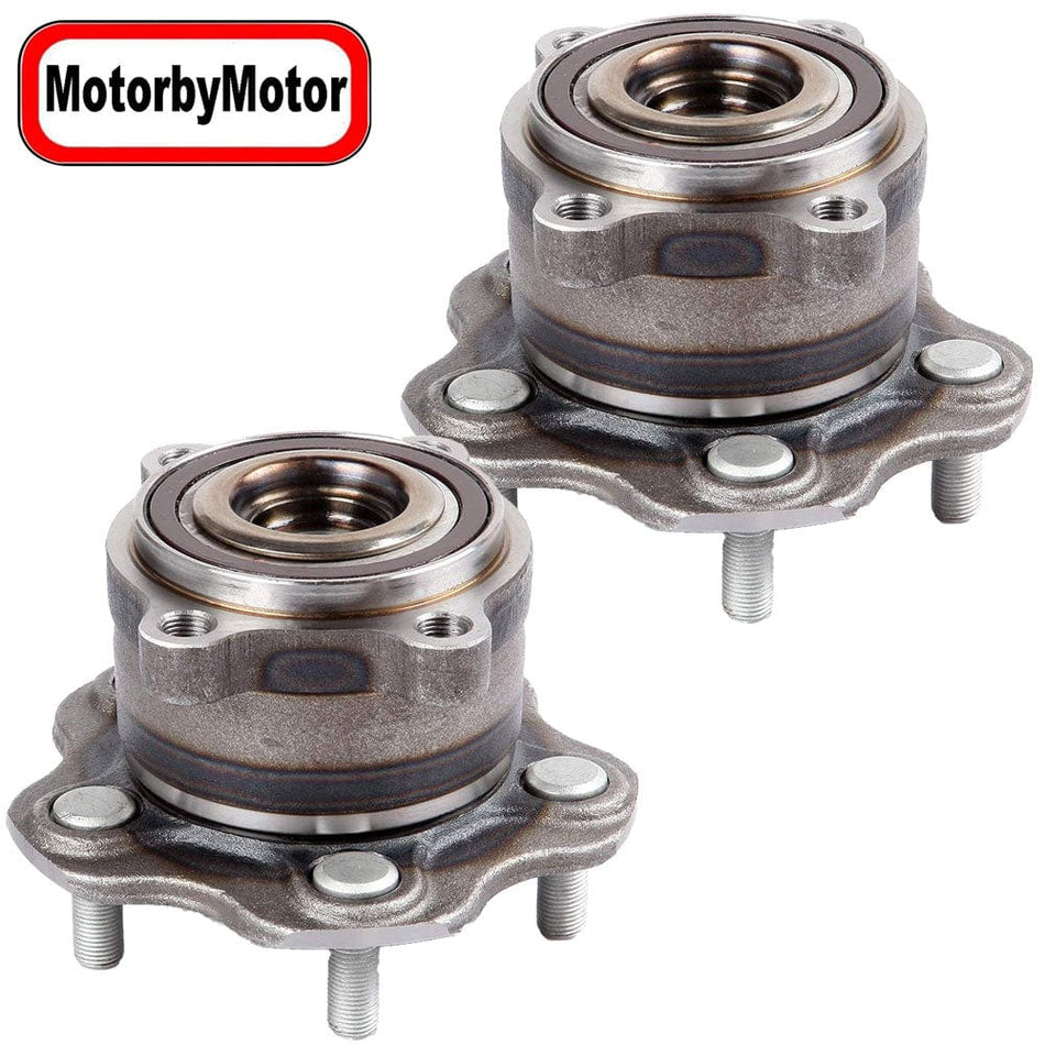Rear Wheel Bearing Fit Infiniti JX35 QX60, Mitsubishi RVR, Nissan Altima Maxima Murano Pathfinder Wheel Hub, w/5 Lugs, FWD,512388 (2 Pack)