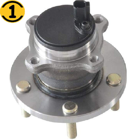 Rear Wheel Bearing Fit Mazda 3 2004-2008 Wheel Hub w/5 Lugs, 512348