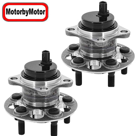 Rear Wheel Bearing Fit Scion XD 2008-2014 Wheel Hub w/5 Lugs, 512425 (2 Pack)