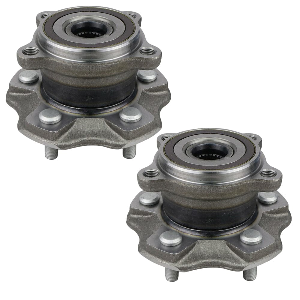 Rear Wheel Bearing Fit Toyota Highlander, Lexus RX35-RX450HL Wheel Hub 5 Lugs,w/ABS AWD, 512365 (2 Pack)