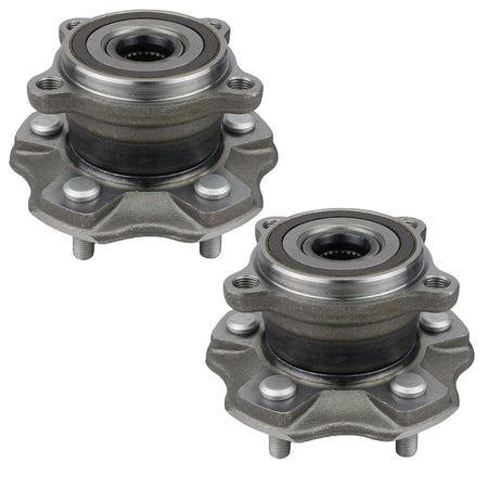 Rear Wheel Bearing Fit Toyota Highlander, Lexus RX35-RX450HL Wheel Hub 5 Lugs,w/ABS AWD, 512365 (2 Pack)