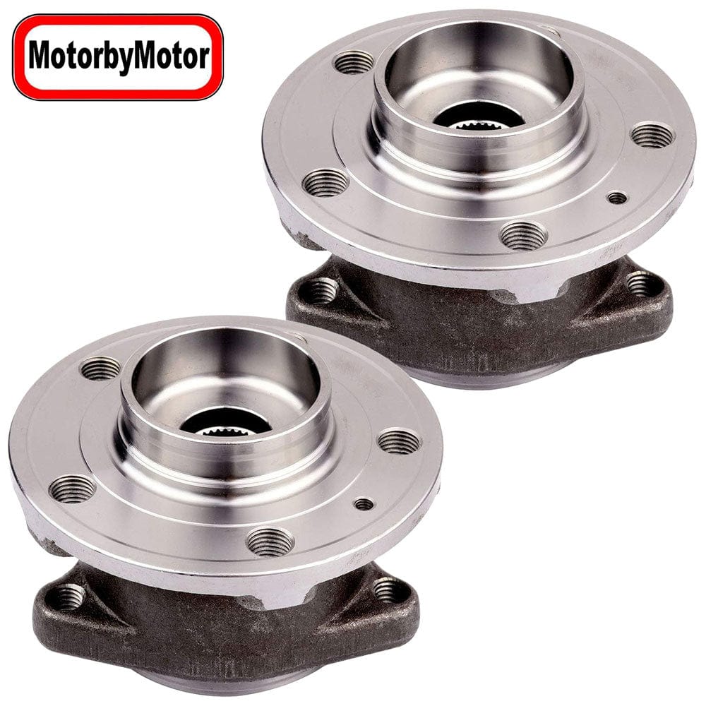 Rear Wheel Bearing Fit Volvo XC90 2003-2014 Wheel Hub, w/5 Lugs 4WD, 512273 (2 PACK)
