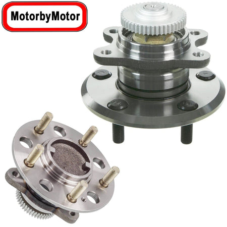 Rear Wheel Bearing for 06-09 Hyundai Sonata, 06-10 Kia Optima Wheel Hub w/ABS 5 Lugs-512265 (2 Pack)