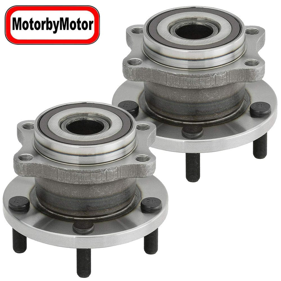 Rear Wheel Bearing for 2006 2007 Subaru B9 Tribeca, Subaru Tribeca Wheel Hub w/5 Lugs-512328 (2 PACK)