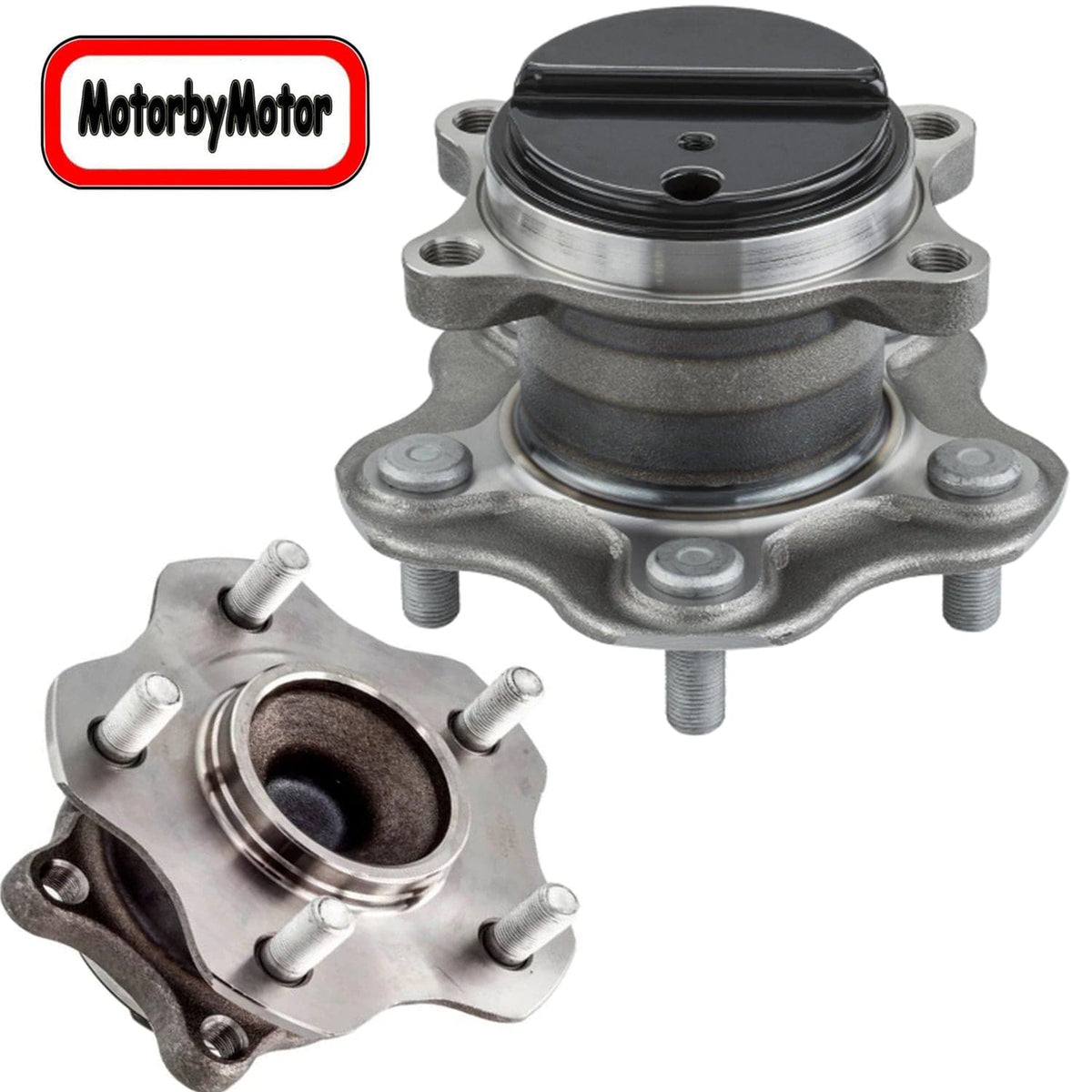 Rear Wheel Bearing for 2011-2017 Nissan Juke, 2011 2012 Leaf Wheel Hub, 5 Lugs, 2WD FWD-512494