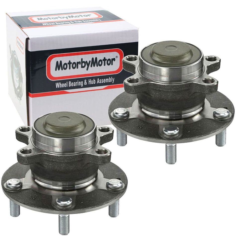 Rear Wheel Bearing for 2016-2019 Honda Civic, 2019 Honda Insight Wheel Hub w/5 Lugs 512570 (2PACK)