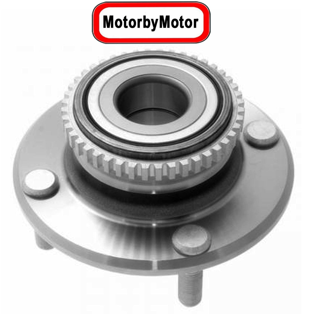 Rear Wheel Bearing for Hyundai Elantra, Kia Spectra, Kia Spectra 5 Wheel Hub  w/ABS, 4 Lugs-512195  (2 Pack)