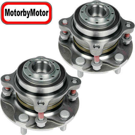 Rear Wheel Bearing for Toyota Sienna-w/5 Lugs 2WD, FWD, w/ABS-512280 (2 PACK)