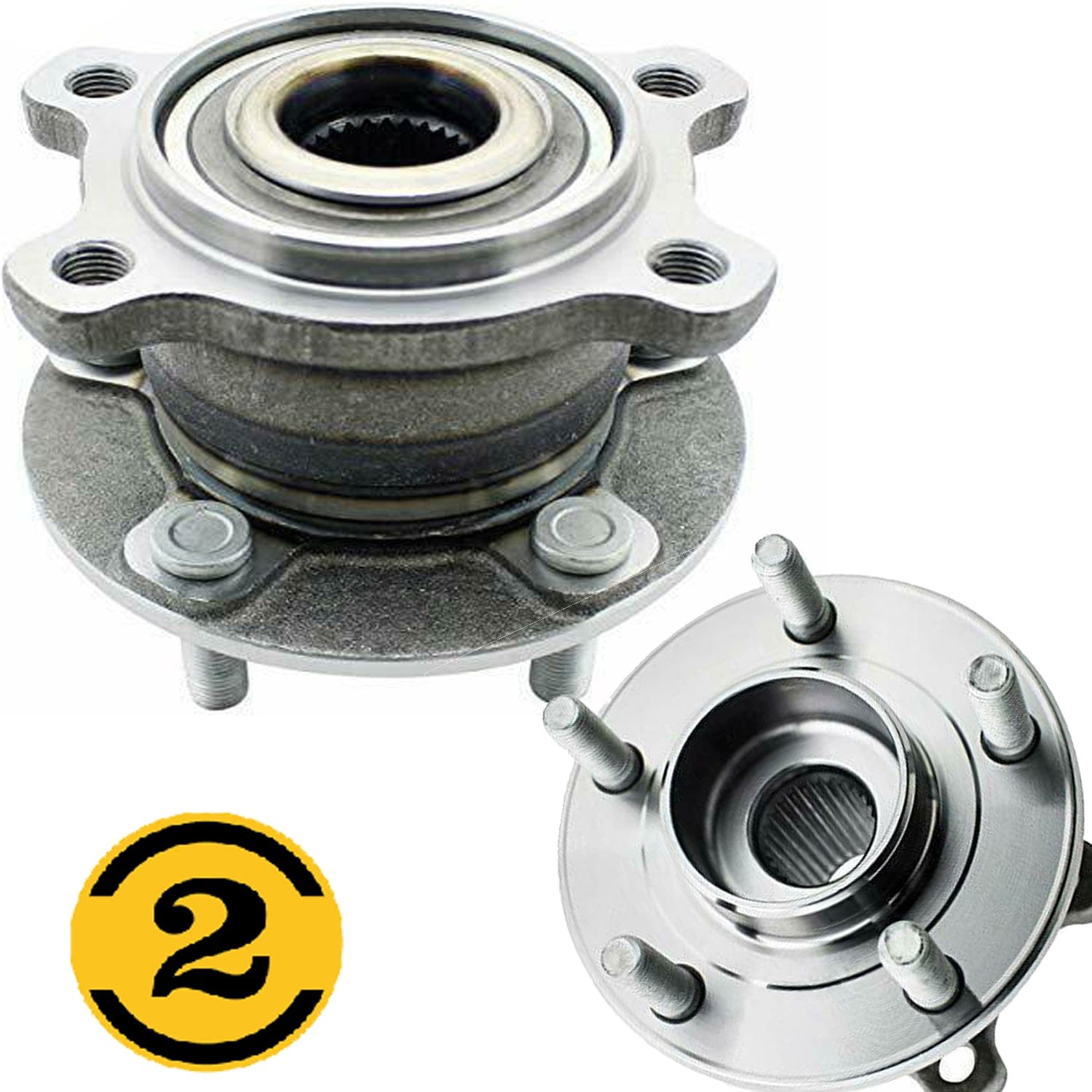 Ford Escape Rear Wheel Bearing Hub Assembly 2013-2019 - 512500-2PCS ...