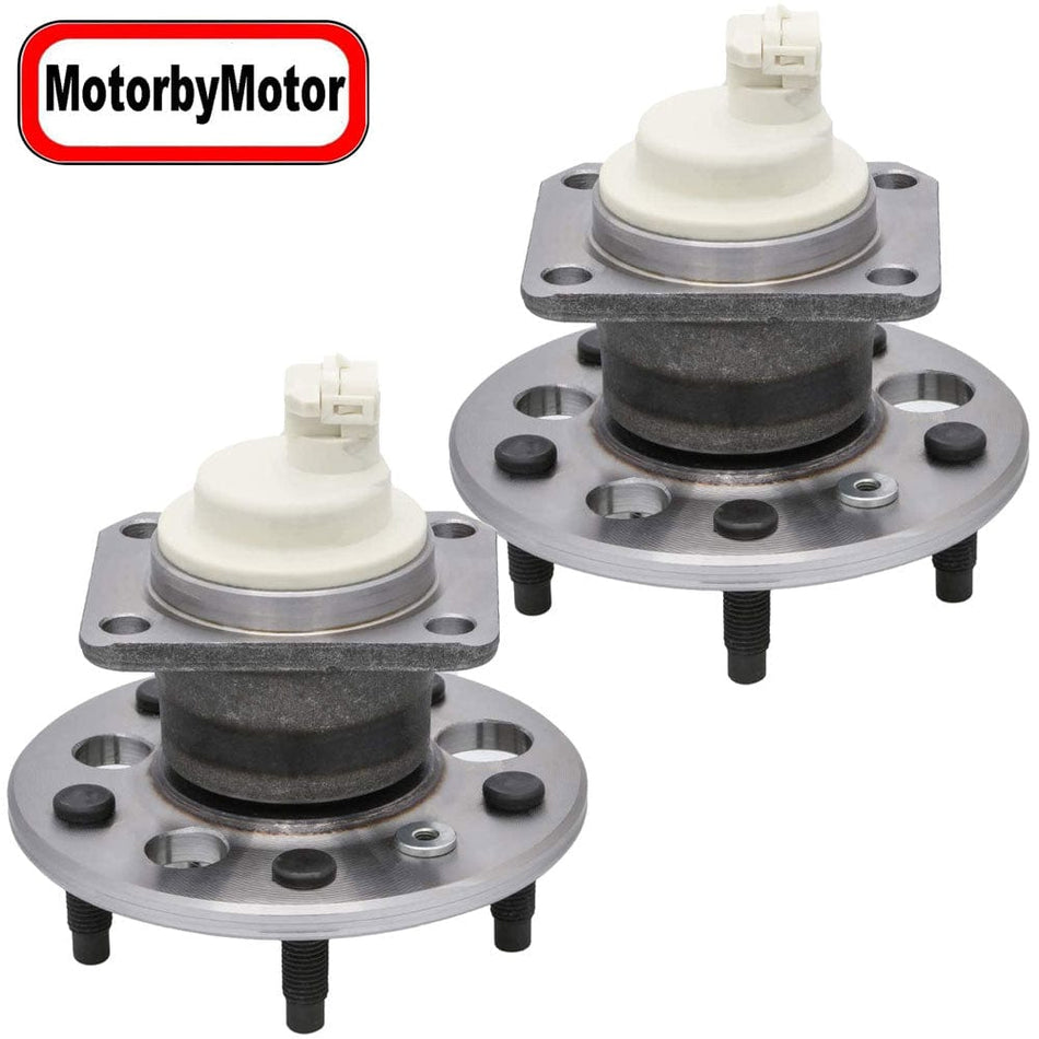 Rear Wheel Bearing Hub Assembly Buick Century/Regal, Chevy Lumina/Monte Carlo, Oldsmobile Cutlass Supreme w/5 Lugs [w/ABS, FWD]-512151 - 2 PACK