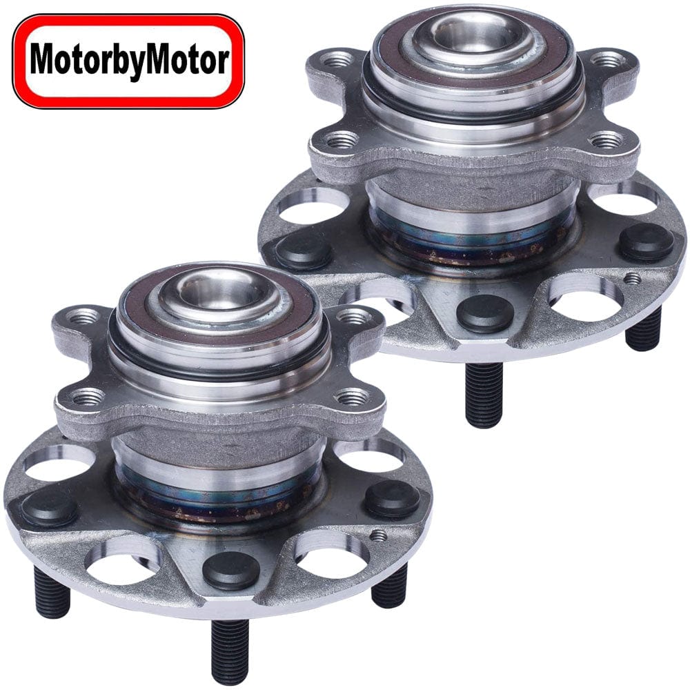 Rear Wheel Bearing Hub Assembly Fits for 2006-2011 Acura CSX, 2006-2011 Honda Civic Wheel Hub w/5 Lugs, w/ABS-512256 - 2 PACK