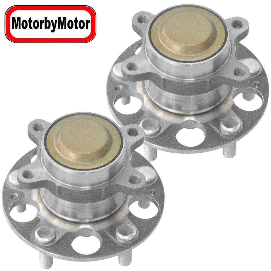 Rear Wheel Bearing Hub Assembly Fits for 2016-2018 Acura ILX, 2013-2015 Honda Civic Wheel Hub w/5 Lugs-512503 (2 PACK)