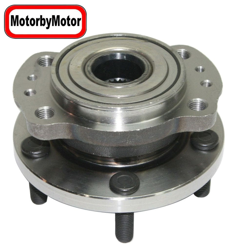 Rear Wheel Bearing & Hub Assembly Fits for Chrysler Town & Country 1997-2004, Dodge Grand Caravan 1997-2004 Wheel Bearing w/5 Lugs-512157 (2 PACK)