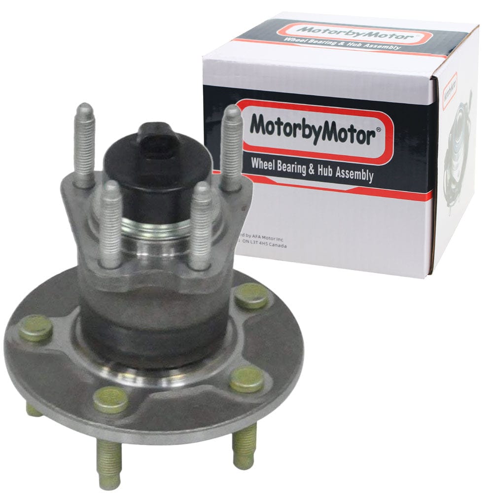 Rear Wheel Bearing & Hub Assembly for Chevy Cobalt/HHR, Pontiac G5/Pursuit, Saturn Ion Wheel Hub w/5 Lugs [w/ABS, FWD]-512250 - 2 PACK