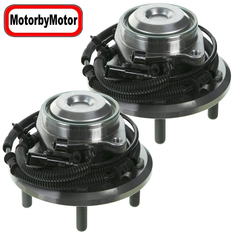 Rear Wheel BearingFit Chrysler Town & Country Dodge Grand Caravan 2008-2011, Volkswagen Routan Wheel Hub w/ABS 5 Lugs, 512360 (2 Pack)