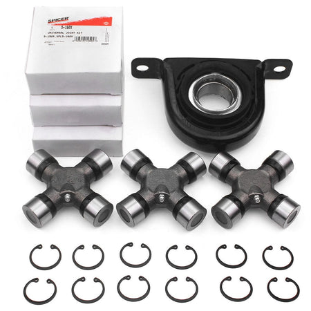Spicer Driveshaft Kit - Carrier Bearing & U Joint for Ford F250 F350