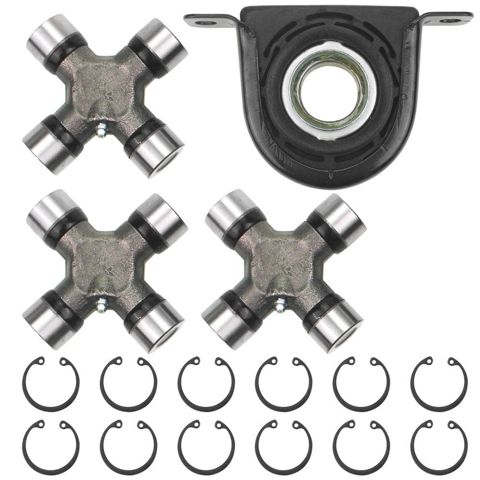 Spicer Driveshaft Kit - Carrier Bearing & U Joint for Ford F250 F350