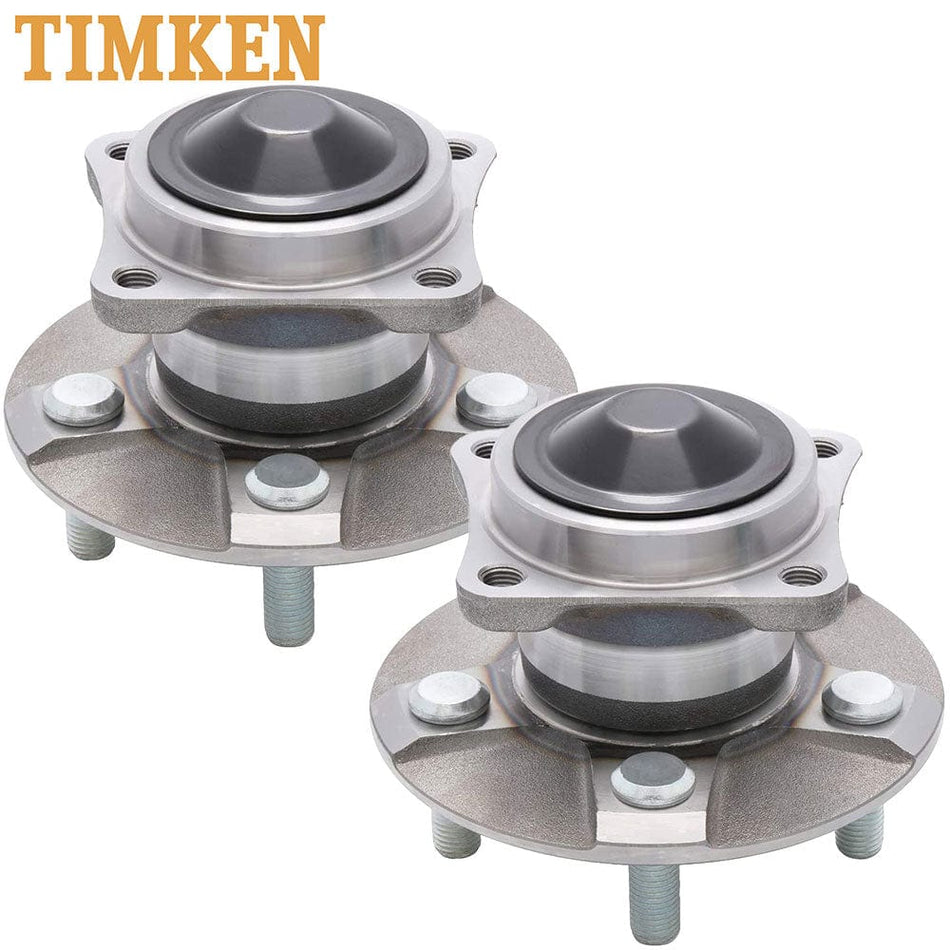 Timken 512218 Rear Wheel Bearing Hub Assembly Toyota Corolla Celica Pontiac Vibe 2000-2008 2pcs