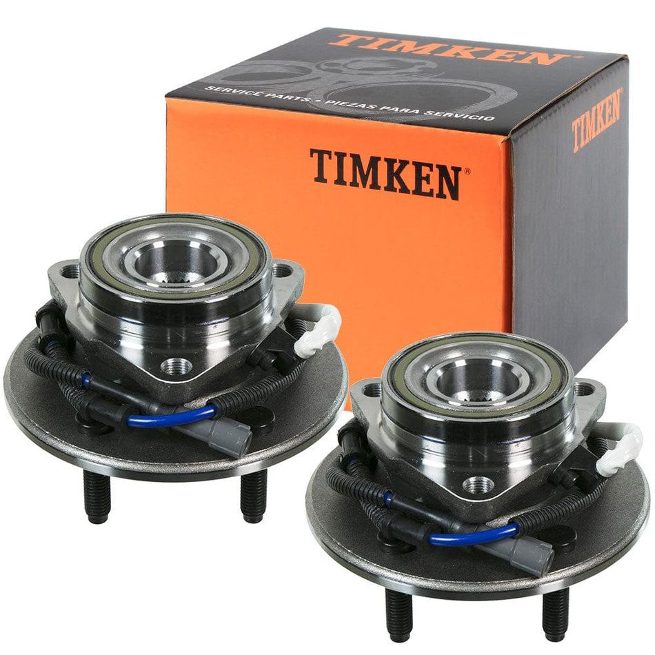 TIMKEN 515029 Front Wheel Bearing Hub Assembly Ford F150 2000-2004 2pcs