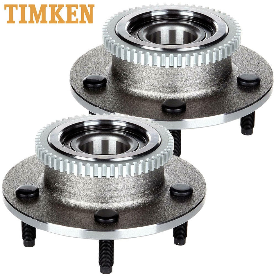 TIMKEN 590001 Front Wheel Bearing Hub Assembly 2000 2001 Dodge Ram 1500 RWD 2pcs