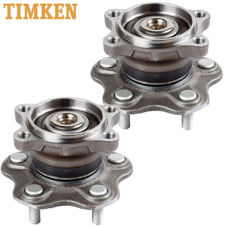 Timken HA590111 Rear Wheel Bearing hub Assembly Nissan Maxima 2004-2008 2pcs
