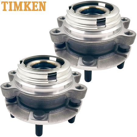 TIMKEN HA590125 Front Hub Assembly for Infiniti FX35 FX45 G35 (2-Pack)