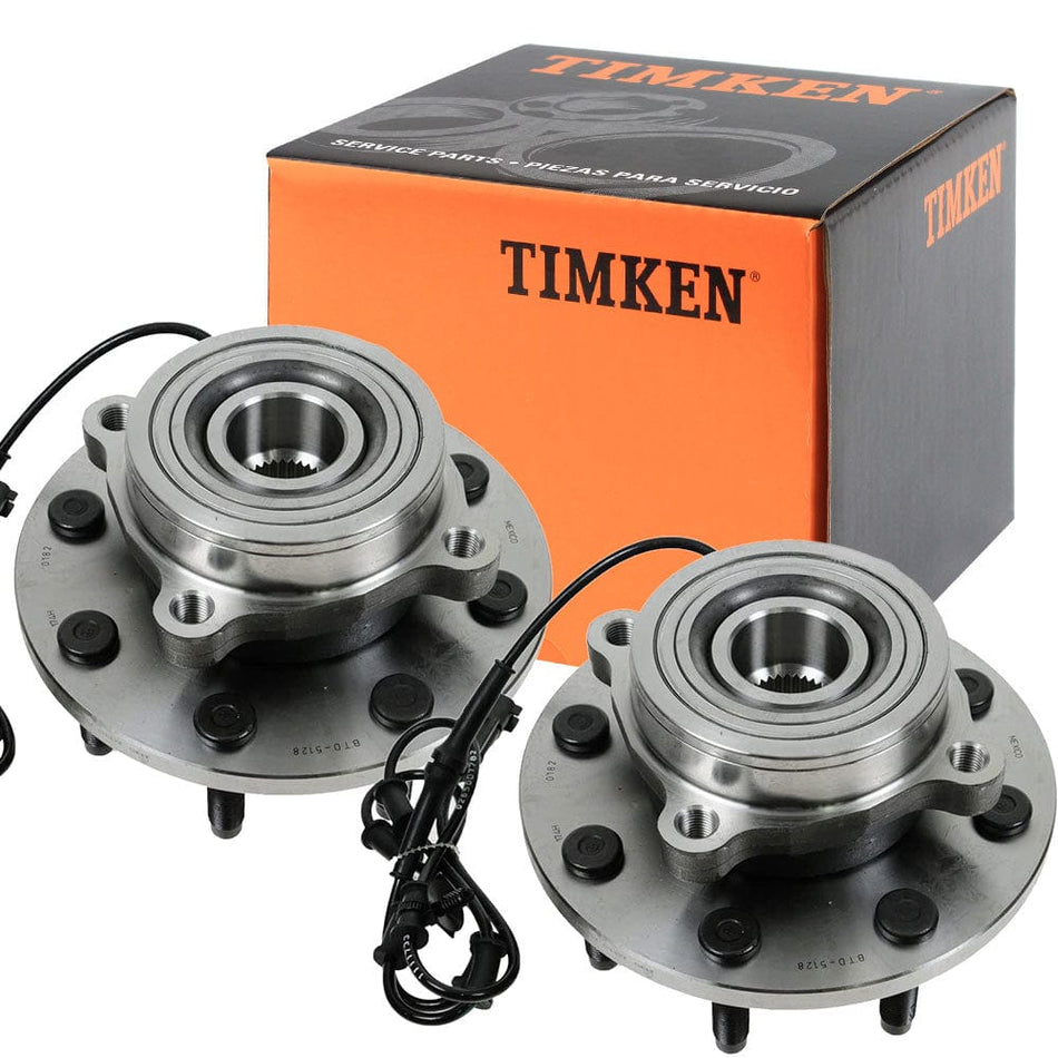 TIMKEN HA590166 Front Hub Assembly 2-Pack for RAM 1500-3500 4WD 03-08