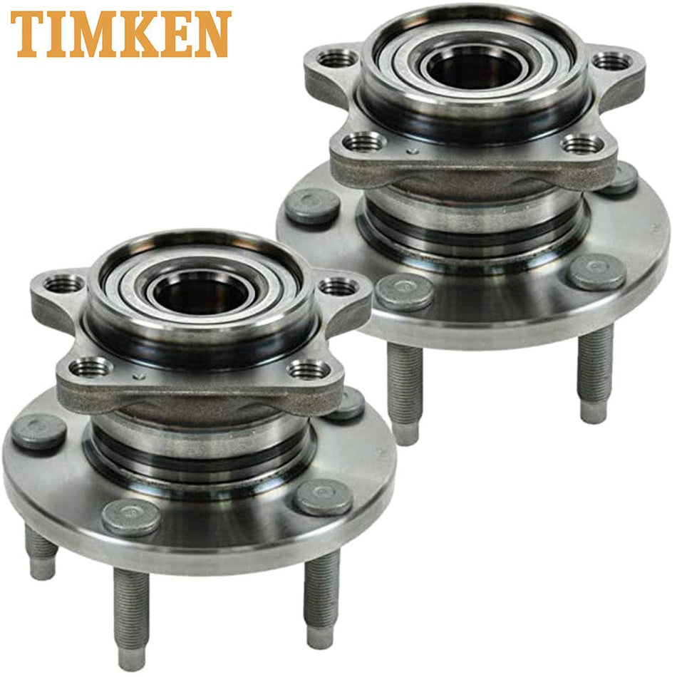TIMKEN HA590183 Rear Wheel Bearing Hub Assembly Lincoln MKX 2007-2010 2pcs