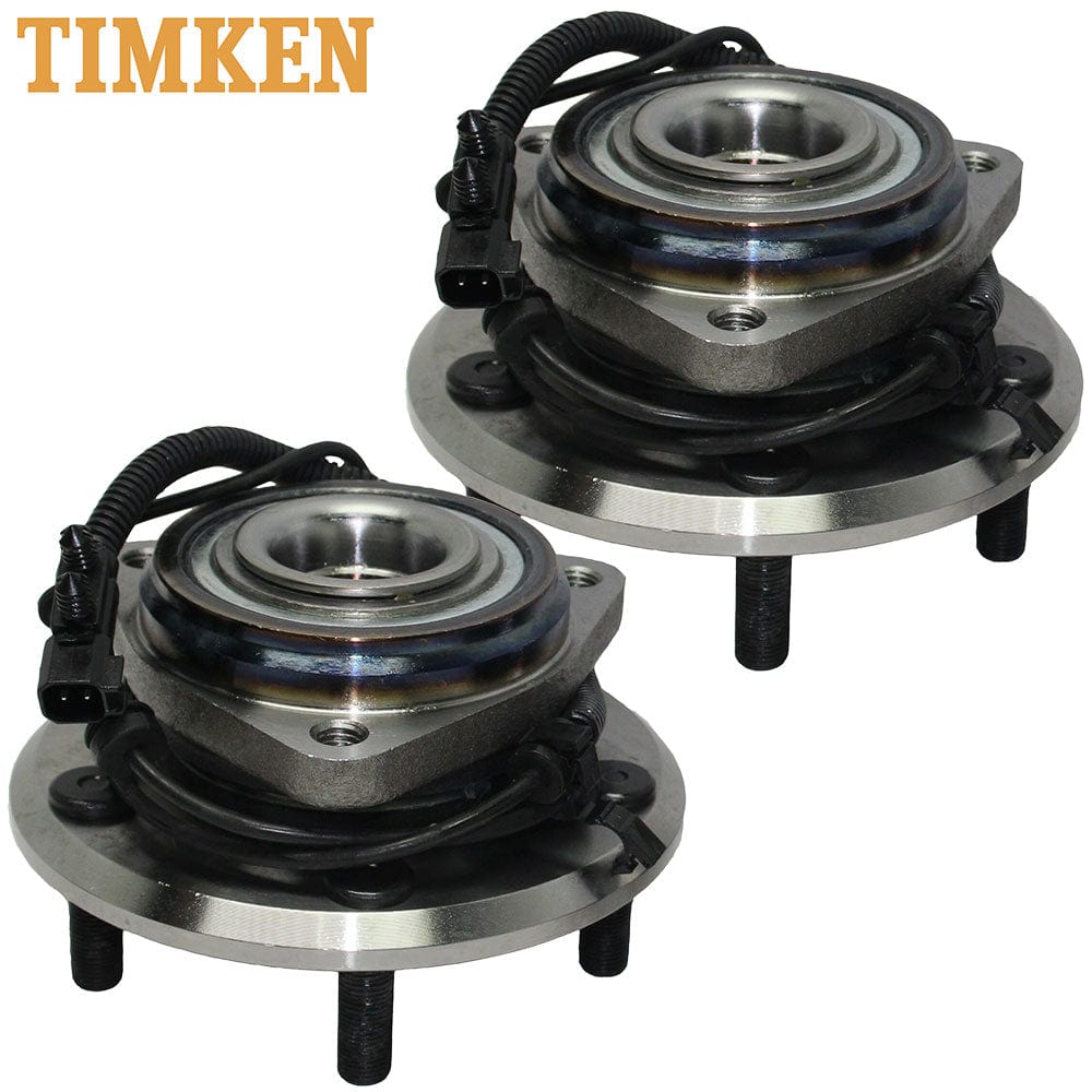 Timken HA590242 Front Wheel Bearing hub Assembly For Jeep Wrangler 2007-2010 (2 PACK)