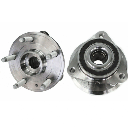 Timken HA590402 Front Wheel Bearing hub Assembly for 2011 - 2016 Chevrolet Cruze (2 PACK)