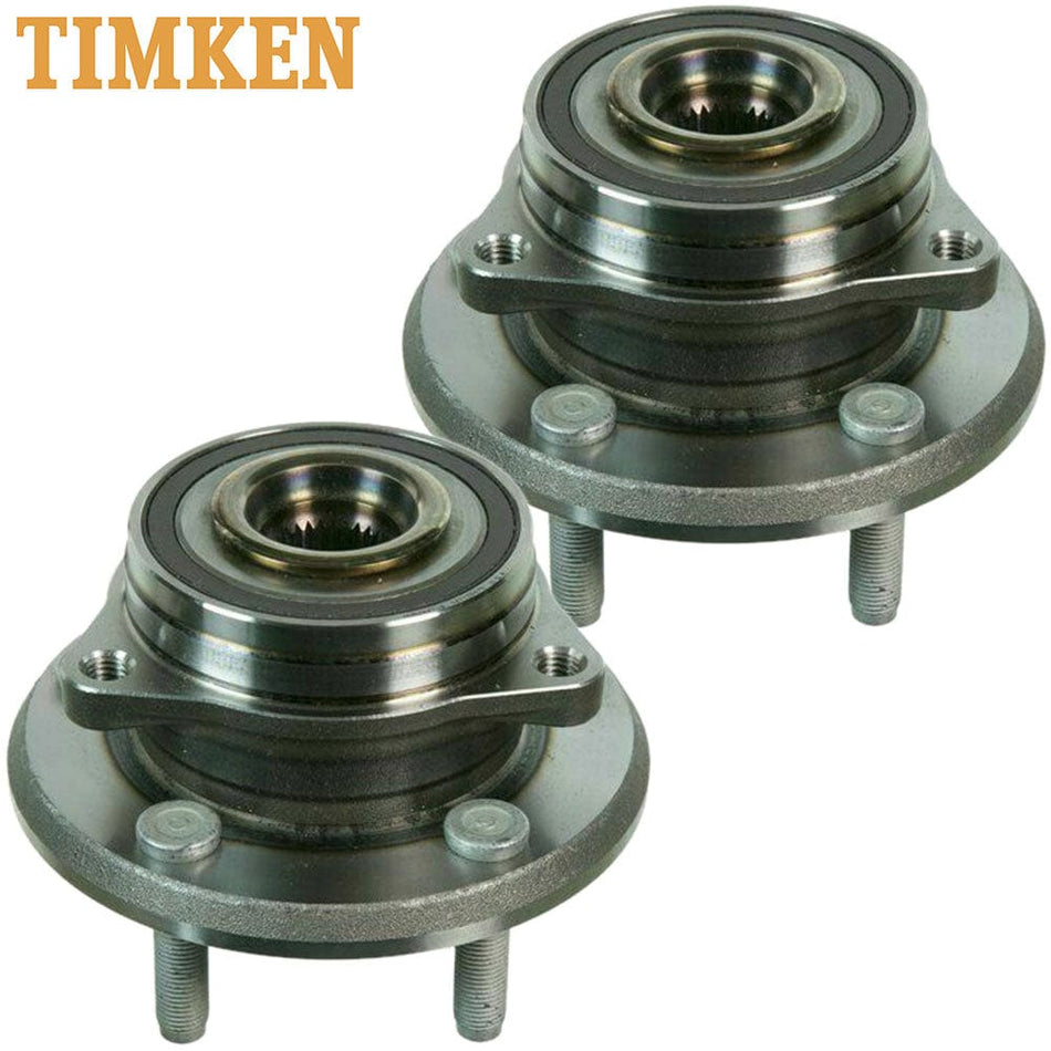 TIMKEN HA590419 Front Wheel Bearing Hub for Dodge Durango Jeep Grand Cherokee (2 PACK)