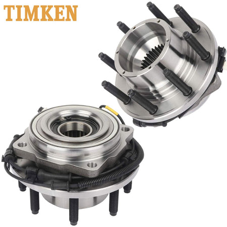 TIMKEN HA590435 Front Wheel Bearing Hub Assembly For 2011 - 16 Ford F-250 Super Duty-2pcs
