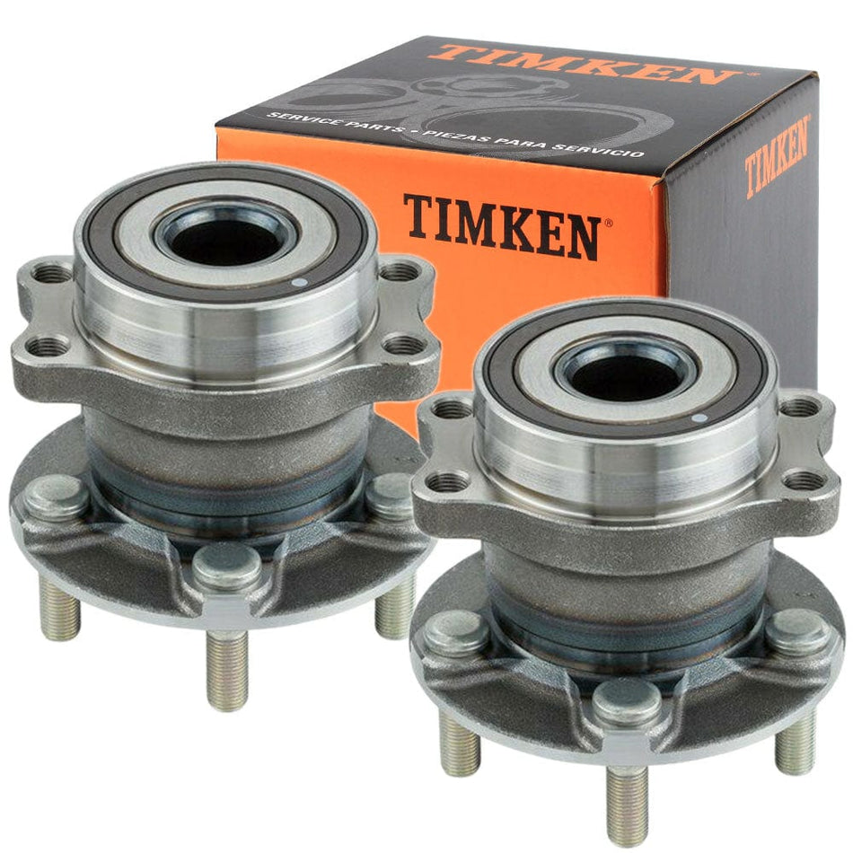 TIMKEN HA590522 Rear Wheel Bearing & Hub for Subaru Crosstrek Forester Impreza (2 PACK)