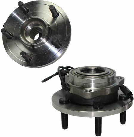 TIMKEN TKHA590035 Front Wheel Bearing hub Assembly for 2005 - 2010 Dodge Dakota w/ ABS 4 Wheel ABS (2 PACK)