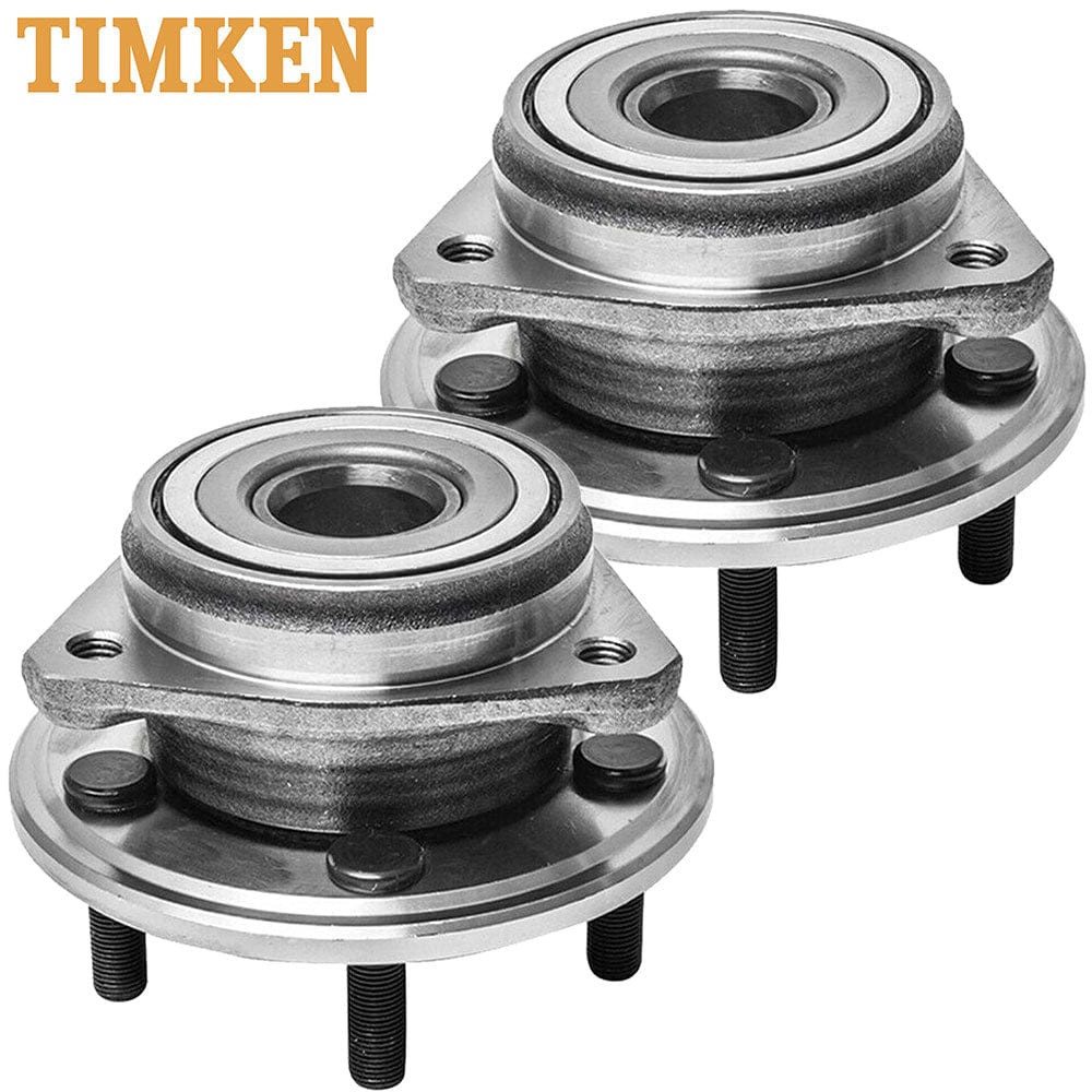 Timken TKHA597449 Front Wheel Bearing hub Assembly for Cherokee Wrangler 5 Lug NEW w/ Cast Rotors (2 pack)