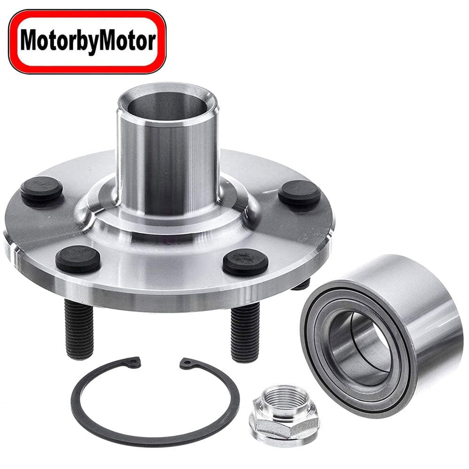 Front Wheel Bearing Hub Assembly Fits for 1999-2003 Lexus RX300 (AWD), 1992-2003 Toyota Camry (2.2L 4 Cyl ), 1999-2003 Toyota Solara (2.2L 4 Cyl) Wheel Hub w/5 Lugs-518508