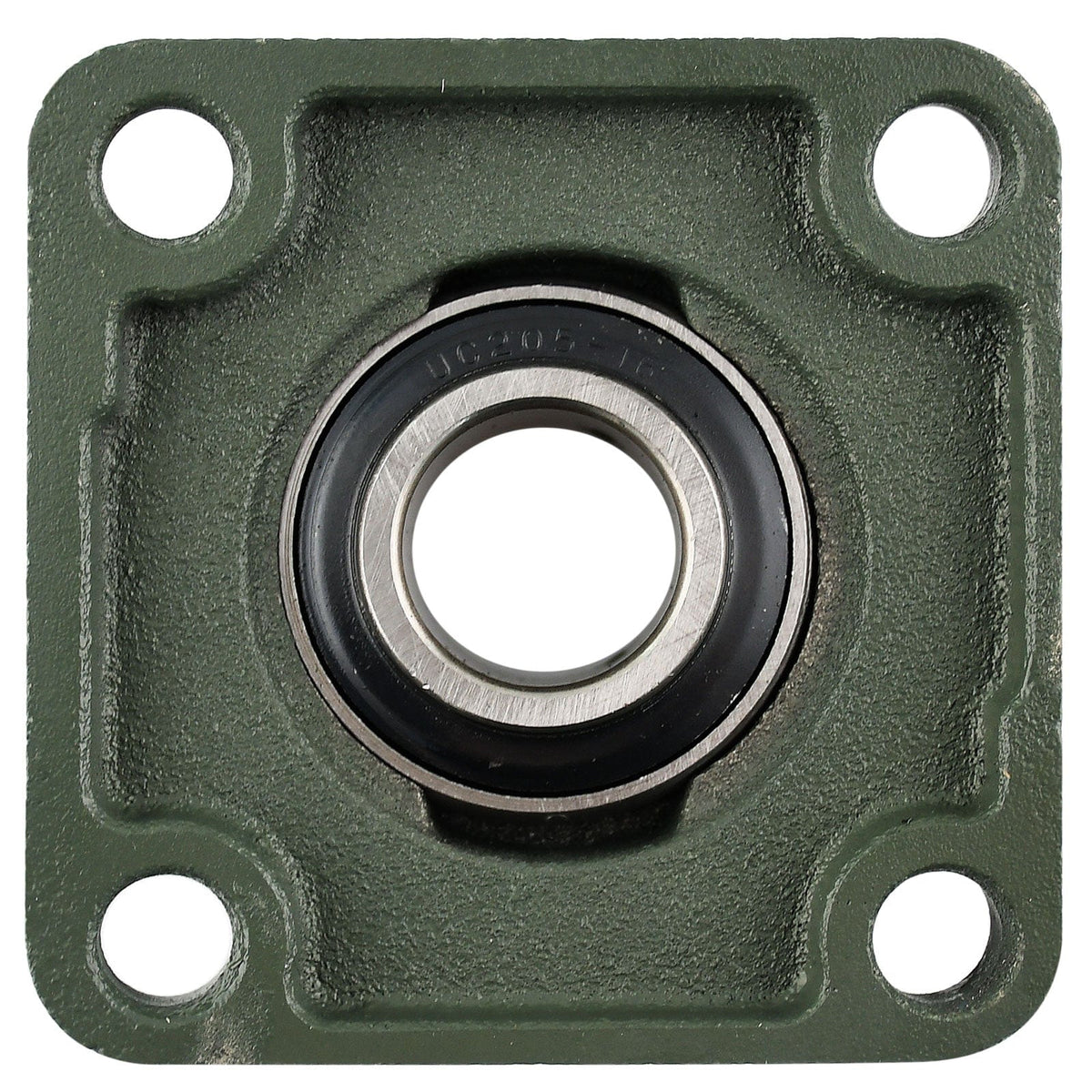 UCF205-16 Solid Pillow Block Flange Mounted Bearing-1 INCH Bore 4 Bolt -Self Aligning-Pillow Block Bearing-4Pack