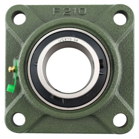 UCF210-32 Solid Pillow Block Flange Mounted Bearing-2" Bore 4 Bolt 23.3 kN-Self Aligning-Pillow Block Bearing-2 Pack