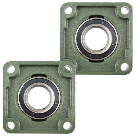 UCF210-32 Solid Pillow Block Flange Mounted Bearing-2" Bore 4 Bolt 23.3 kN-Self Aligning-Pillow Block Bearing-2 Pack