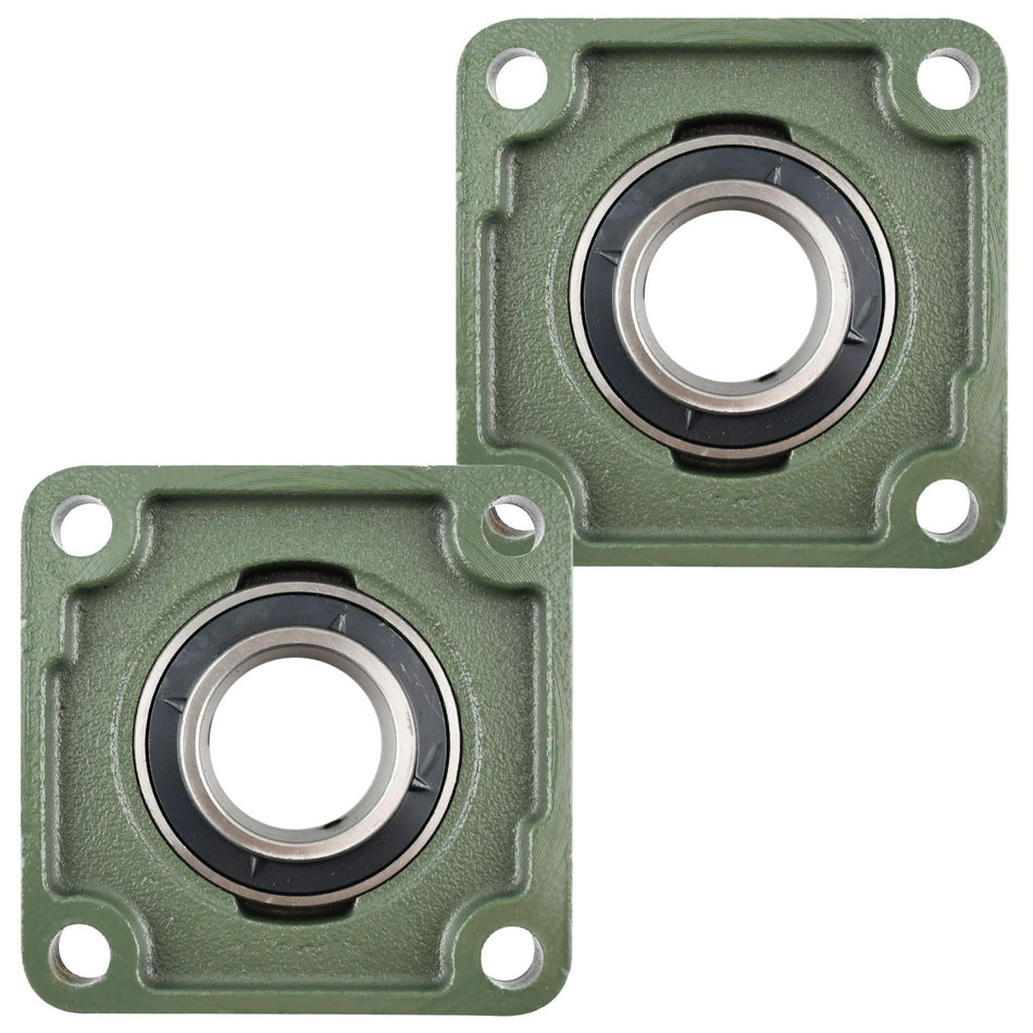 UCF210-32 Solid Pillow Block Flange Mounted Bearing-2" Bore 4 Bolt 23.3 kN-Self Aligning-Pillow Block Bearing-2 Pack