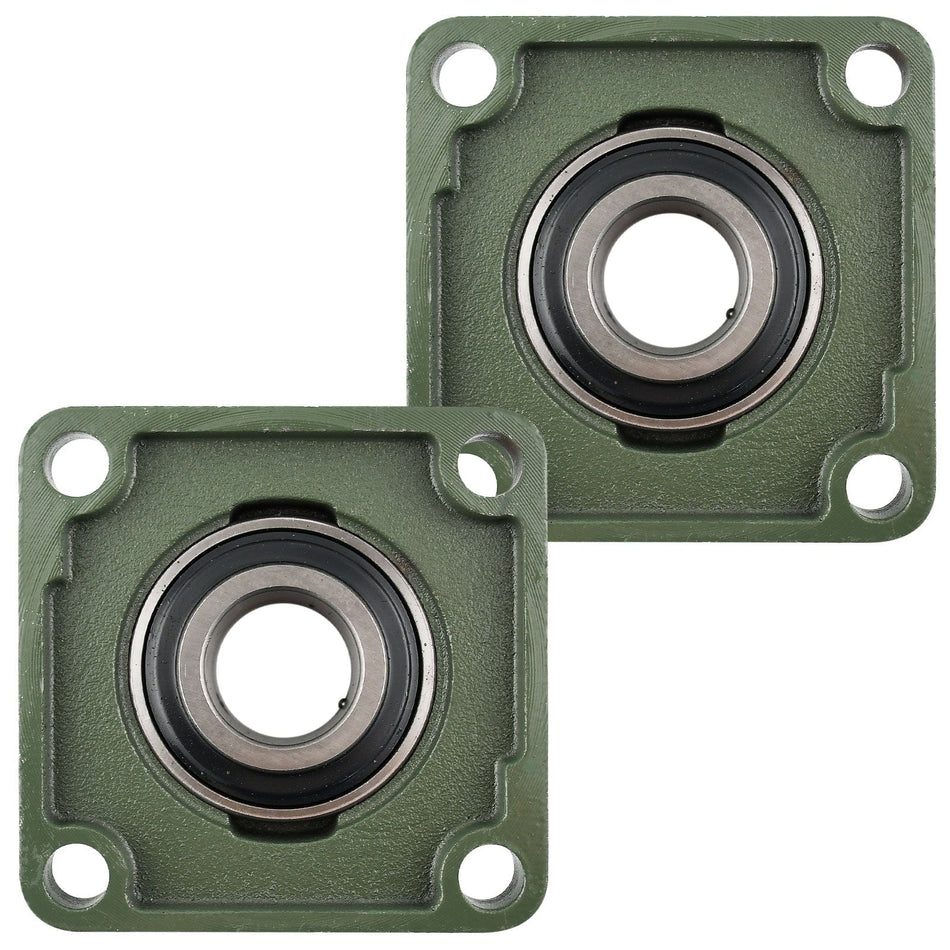 UCP208-24 Solid Pillow Block Flange Mounted Bearing-1-1/2" Bore 2 Bolt -Self Aligning-Pillow Block Bearing-2Pack
