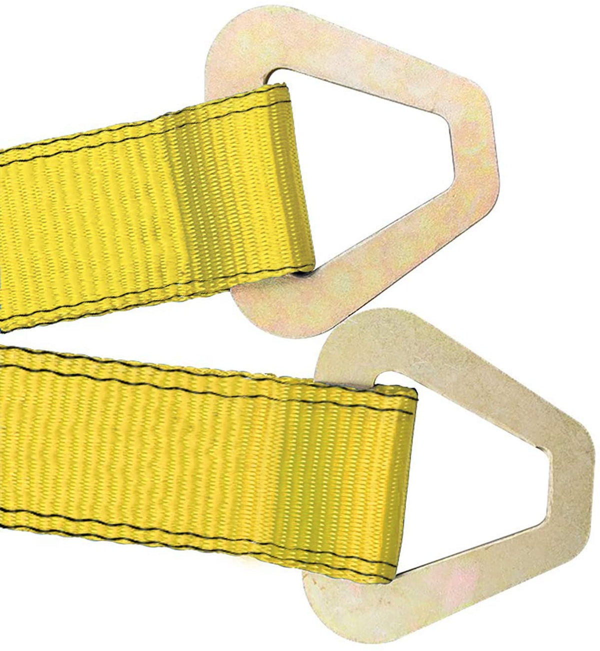 Robbor Axle Straps-2 Pk 36"x 2" Premium Car Axle Straps with D-Ring and Protective Sleeve 10,000 lb.Breaking Strength 3,333 lb.Working Load Idea for Low Applications