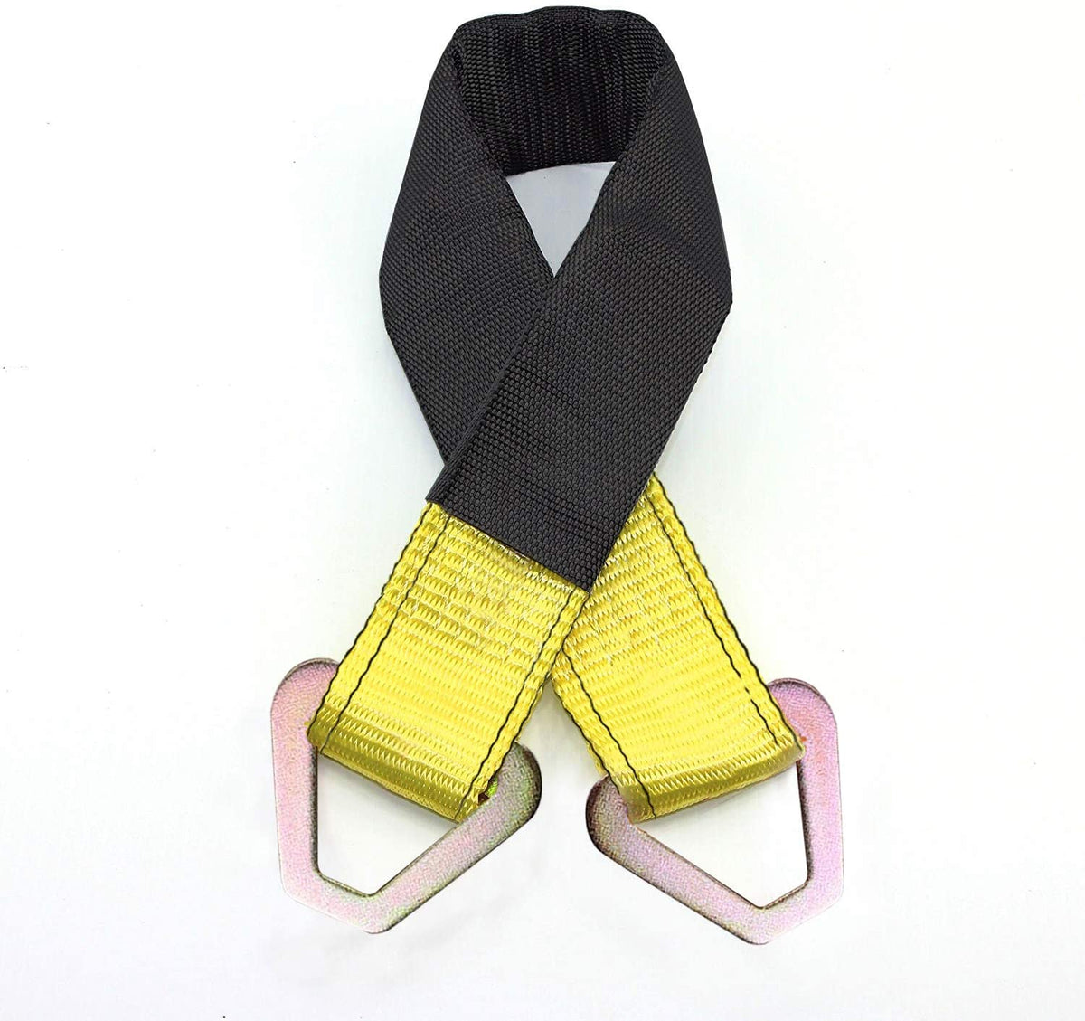 Robbor Axle Straps-2 Pk 36"x 2" Premium Car Axle Straps with D-Ring and Protective Sleeve 10,000 lb.Breaking Strength 3,333 lb.Working Load Idea for Low Applications