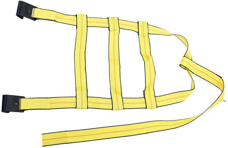 Robbor Tow Dolly Basket Straps with Flat Hook for Small to Medium Size Tires Over-The-Wheel Tie Down Bonnet Wheel Net